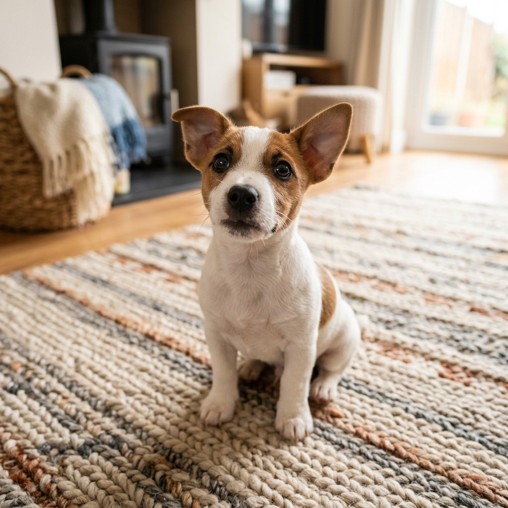 Curious Jack Russell Puppy